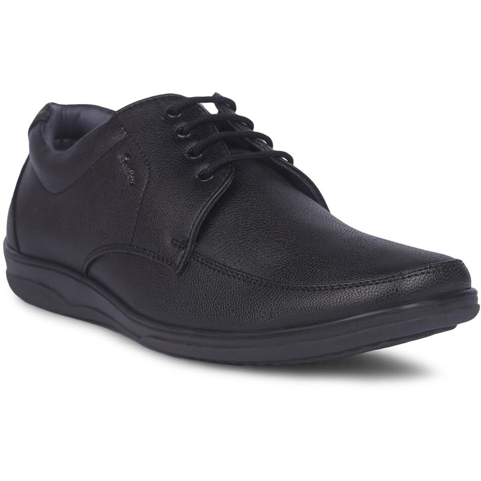 Bata 8216 Sail-Remo-AW19-M3 - Black Formal Dress Lace-Up Derby Shoes for Men UK Size- 7