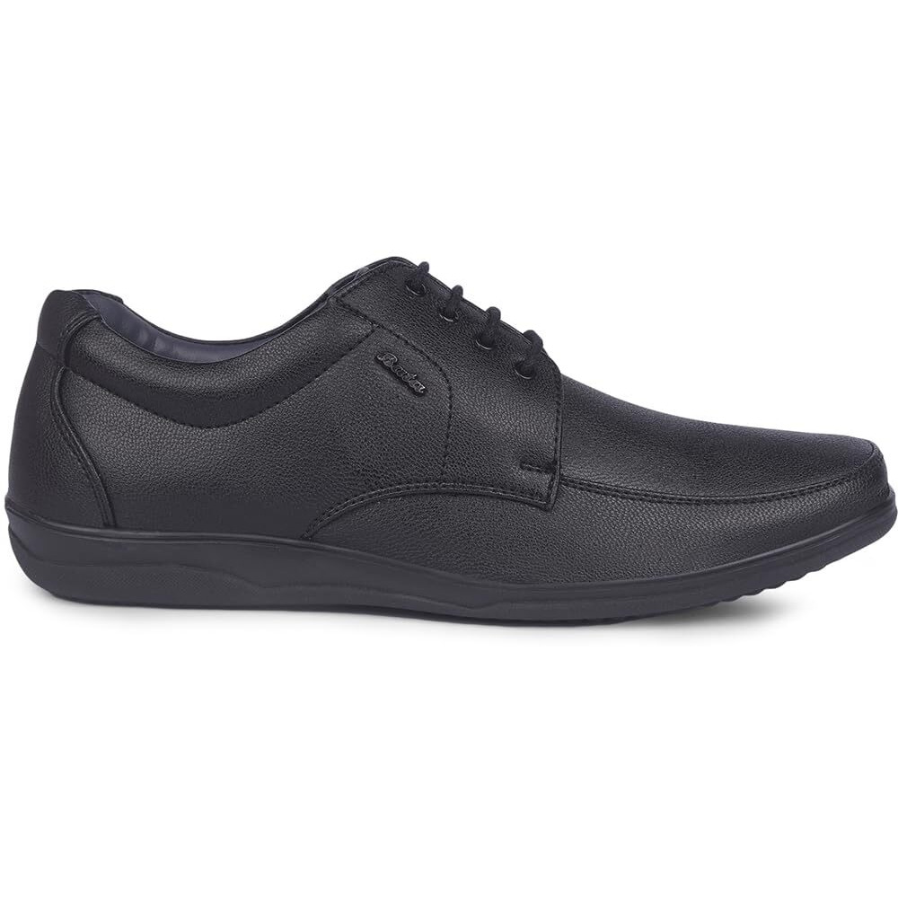 Bata 8216 Sail-Remo-AW19-M3 - Black Formal Dress Lace-Up Derby Shoes for Men UK Size- 7