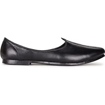Bata Men 854-6563 Black Juttis