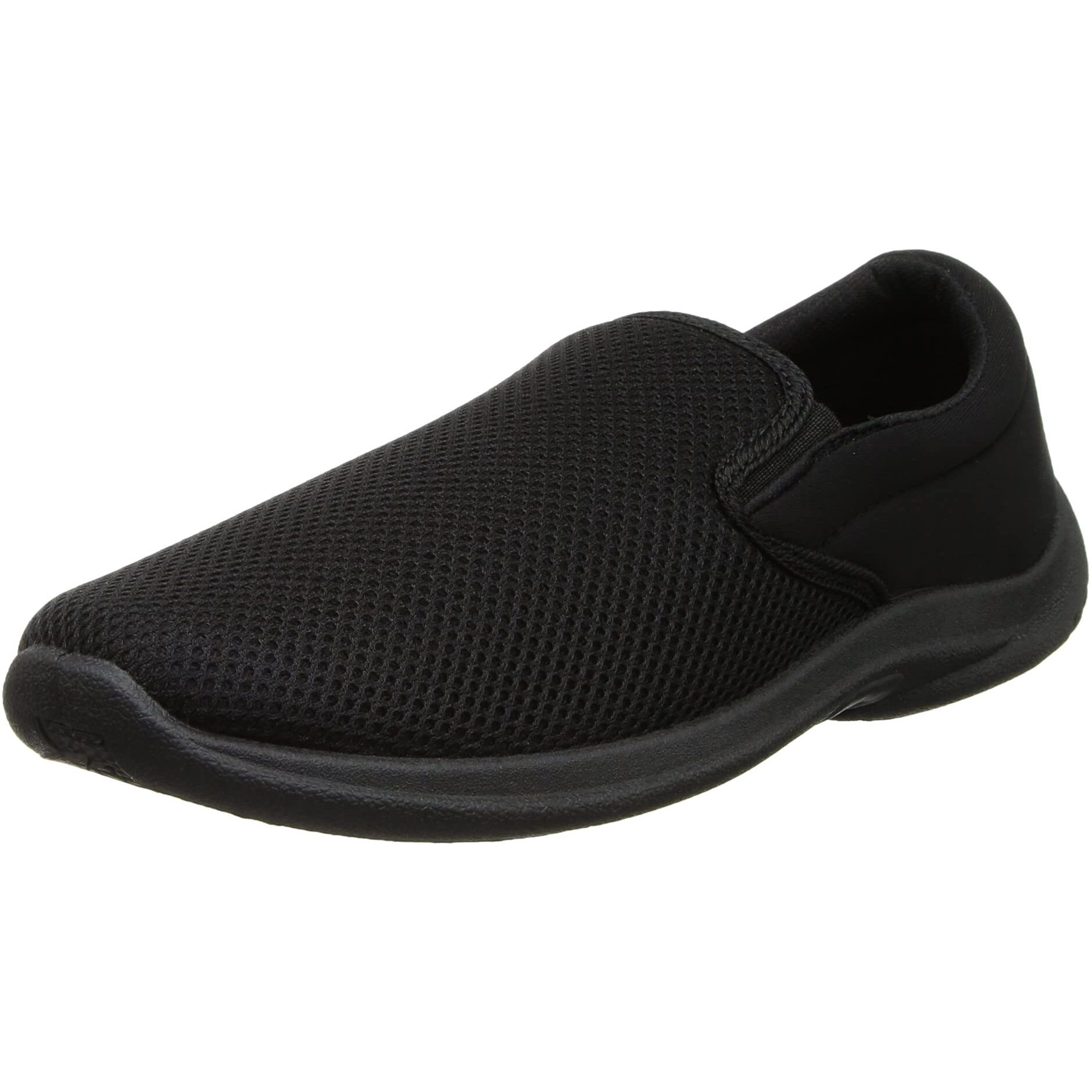 BATA Mens Mesh Mushy Black Sneaker