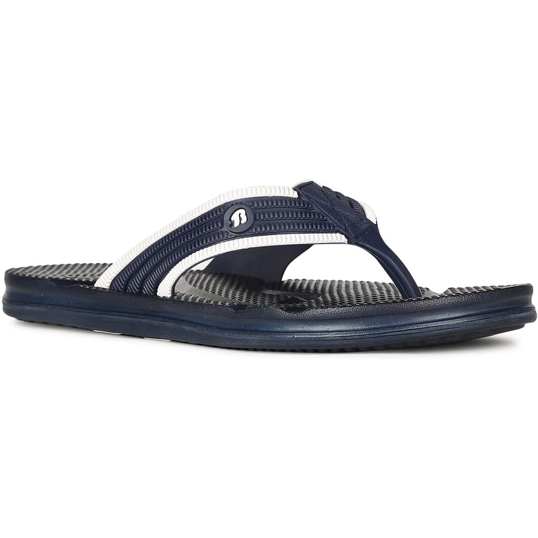 Bata Men's WAVER Slippers (8779633_BLUE_9 UK)