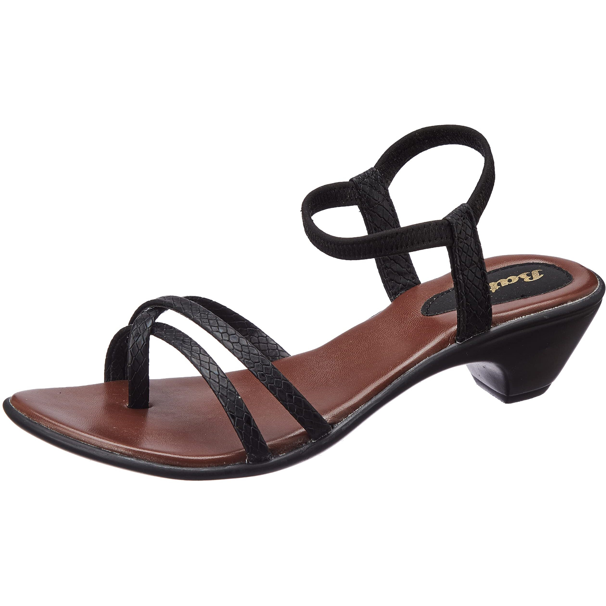Bata Women's Aroma Sandal E (6616533_Black_5 UK)