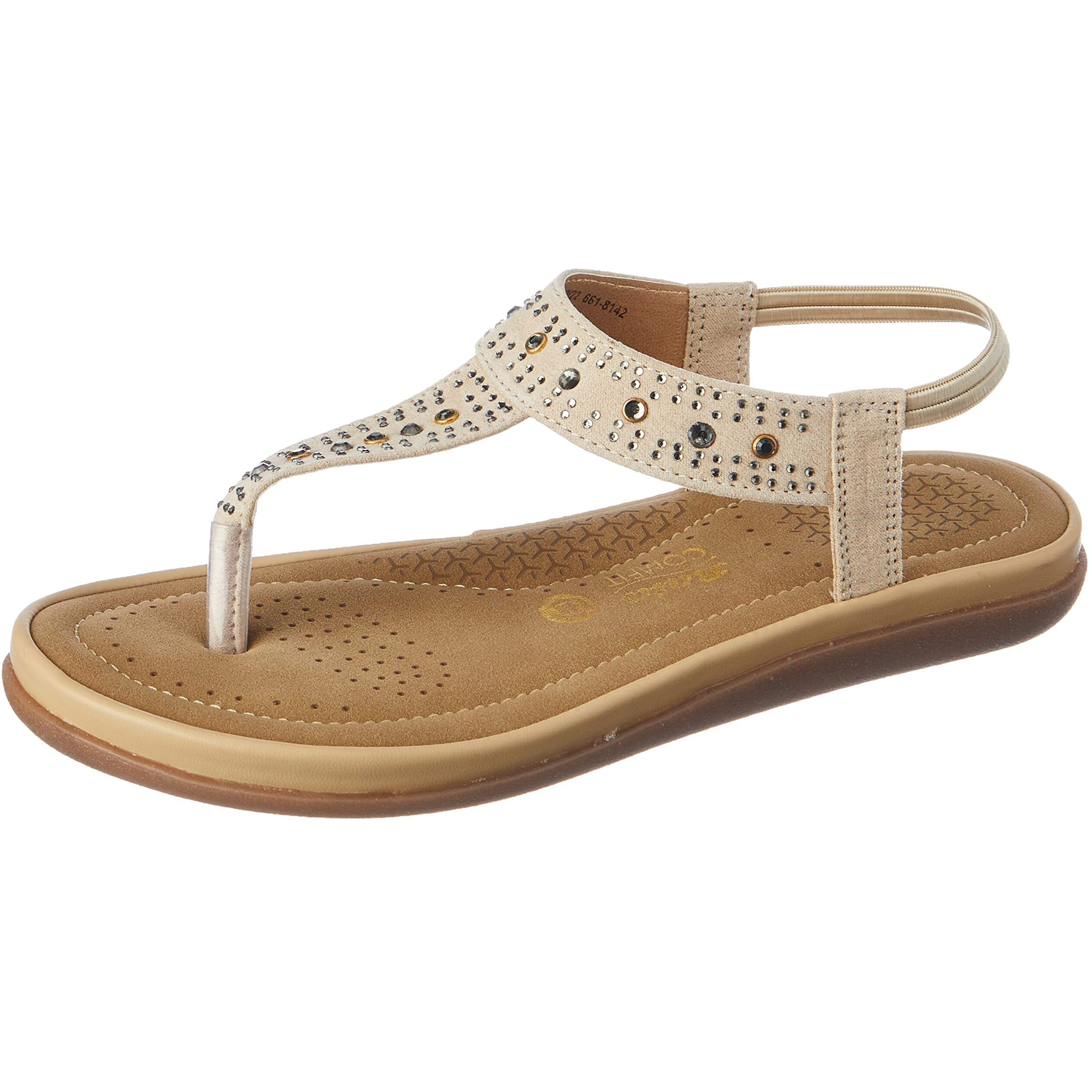 Bata Comfit DIAMONTE E Beige Women Sandal 5 UK (6618142)