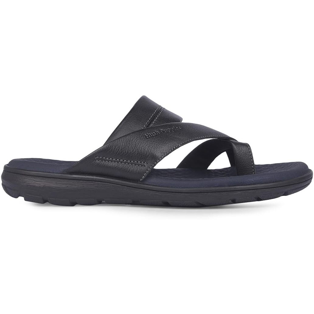 Hush Puppies Men's CHARLES TOE RING E Slippers (8746452_BLACK_7 UK)
