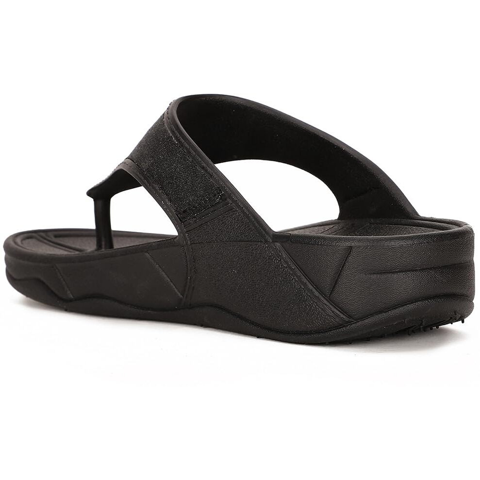 Bata Women's KAFI E Thong (5726121_BLACK_4 UK)
