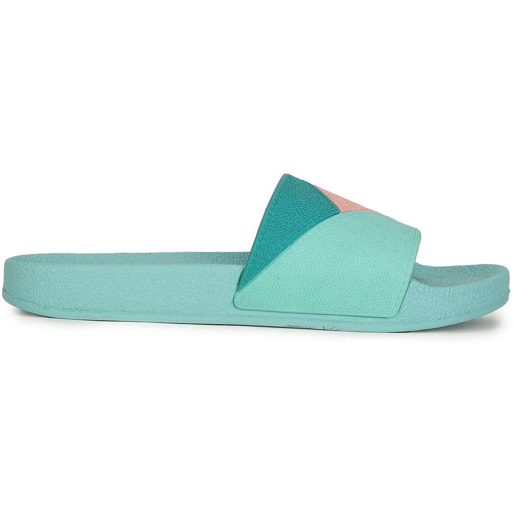 Bata Women's E-IVRY Mule Slippers - Light Green Comfortable and Stylish Footwear for Indoor Wear