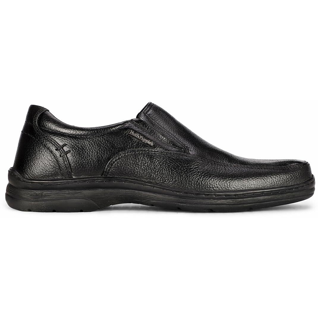 Hush Puppies Men's Taylor Slip On E Uniform Dress Shoe (8556546_Black_10 UK)