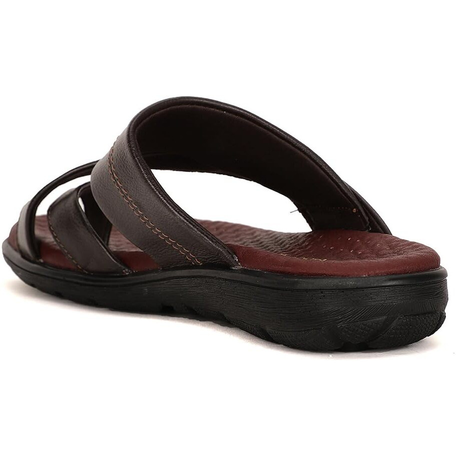 HUSH PUPPIES Mens CHARLES TOE RING E Brown Slippers UK 8 (8744552)