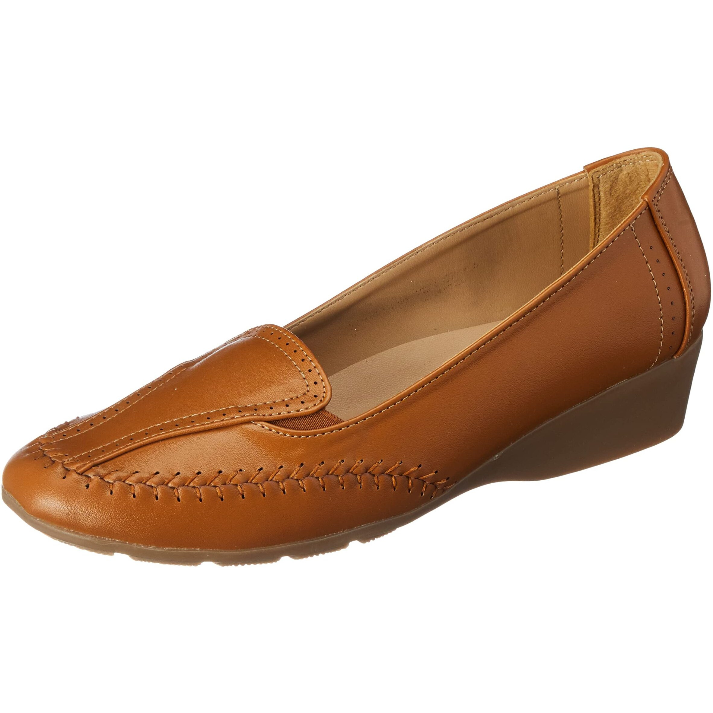 Bata Ballerina for Women Stylish Jutti Tan