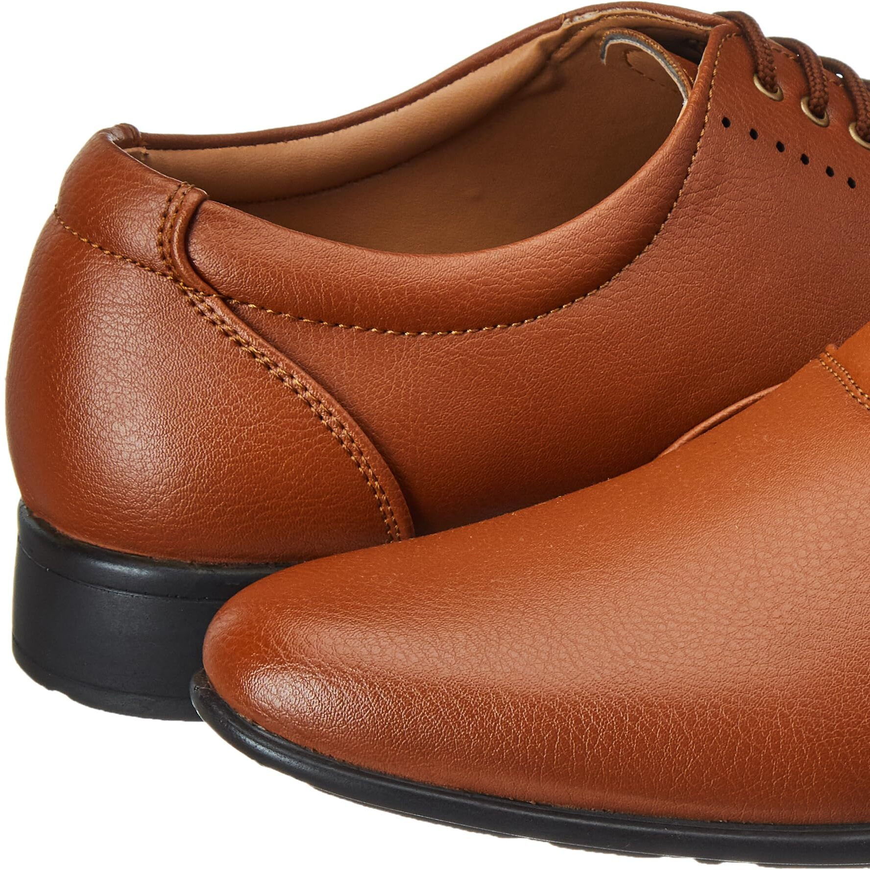 BATA Men's Chris E Formal Shoe (8313004_Tan_8 UK)
