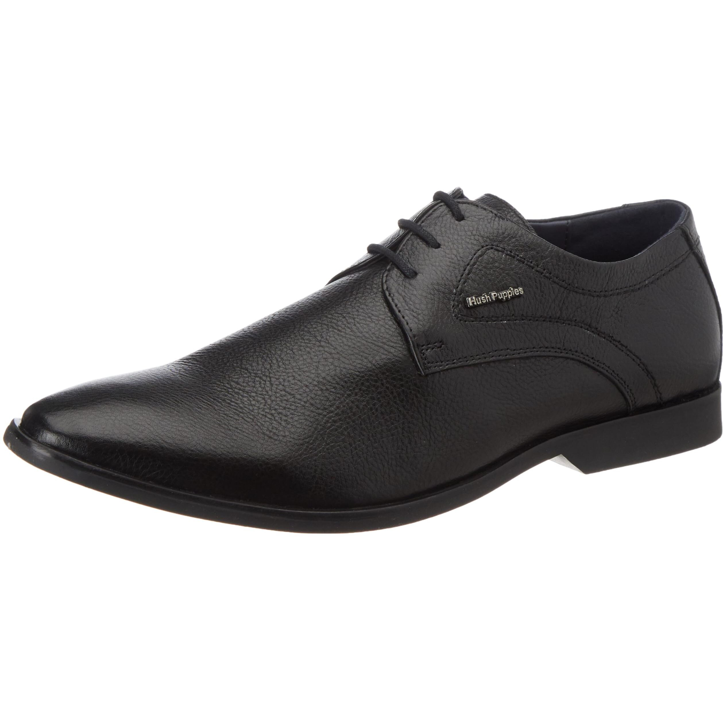 Hush Puppies Men's Aaron Derby E 23 Formal (8256000_Black_8 UK)