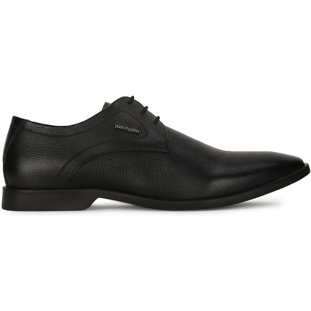 Hush Puppies Men's Aaron Derby E 23 Formal (8256000_Black_8 UK)
