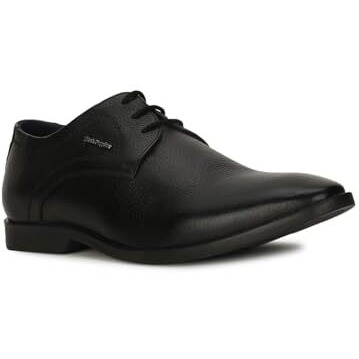 Hush Puppies Men's Aaron Derby E 23 Formal (8256000_Black_8 UK)