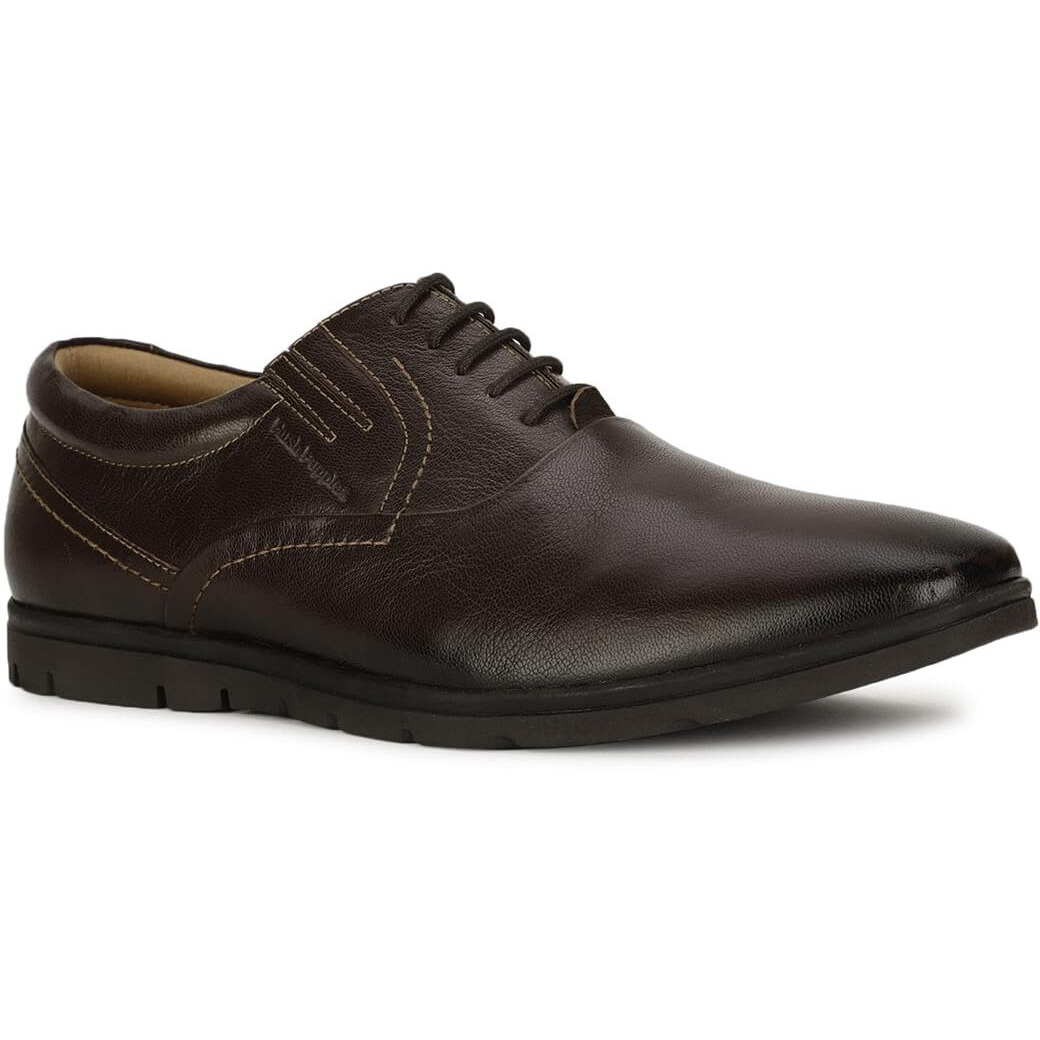 Hush Puppies Men's ERIC Oxford E 23 Formal Shoes (8354000_Brown_7 UK)