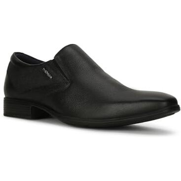 Hush Puppies Men's Formal Shoe Boston Slipon E 23 (8556002_Black_8 UK)