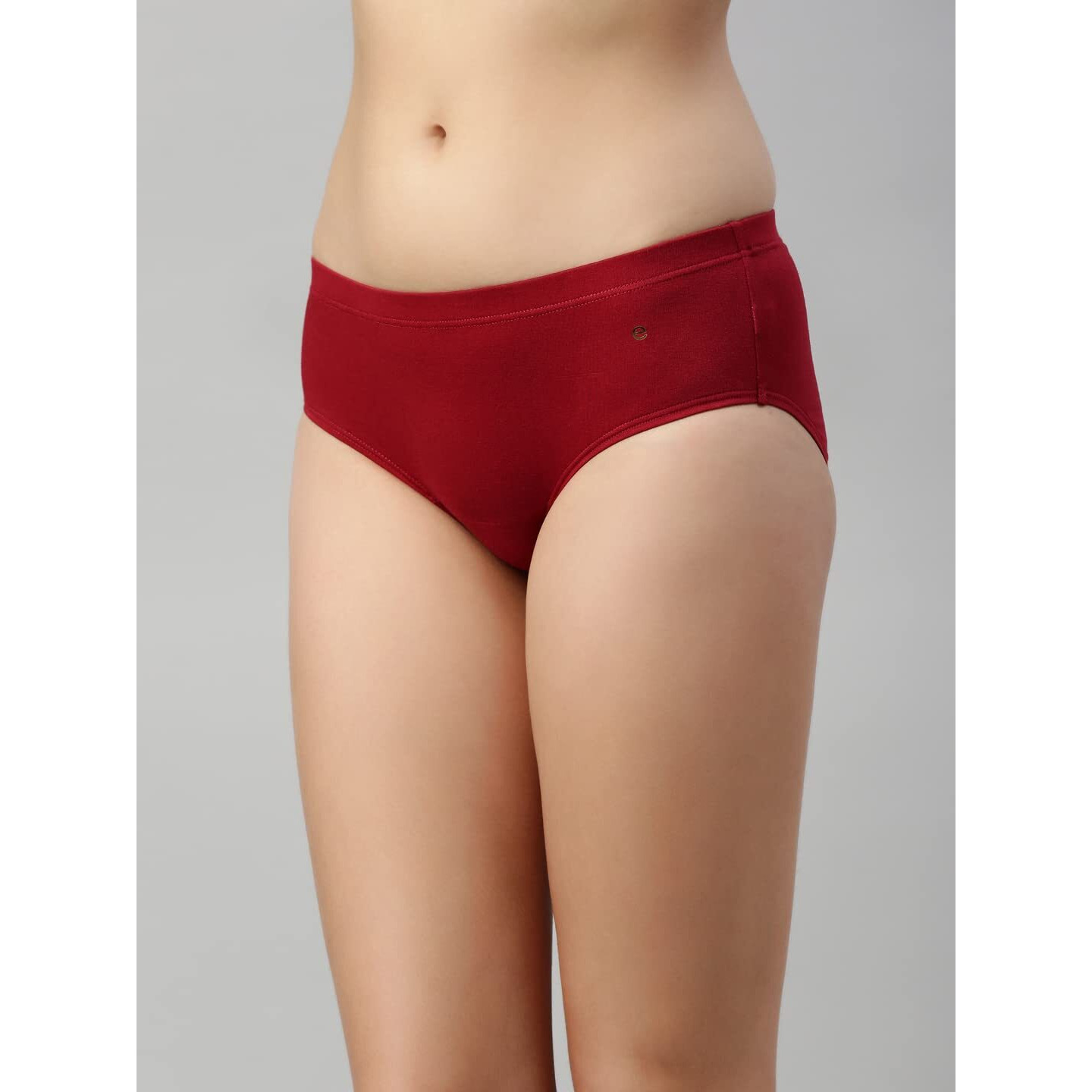 Enamor Women Mid Waist Cotton Panty (Multi_Medium) Multicolour