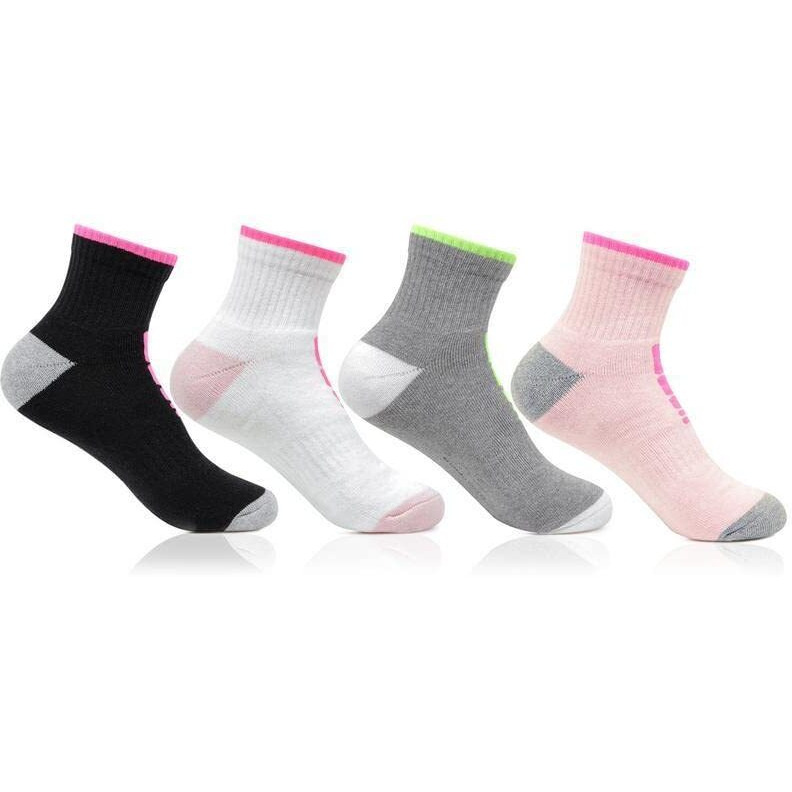 Bonjour Women Modern Cotton Regular Socks, 4.0 Count Multicoloured