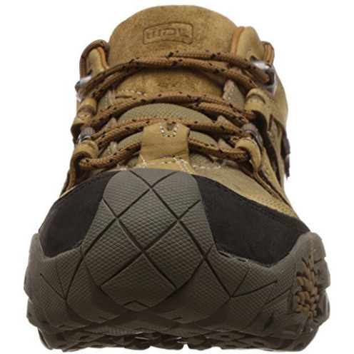 Woodland Men's Tobacco Leather Sneakers - 6 UK/India (40 EU)