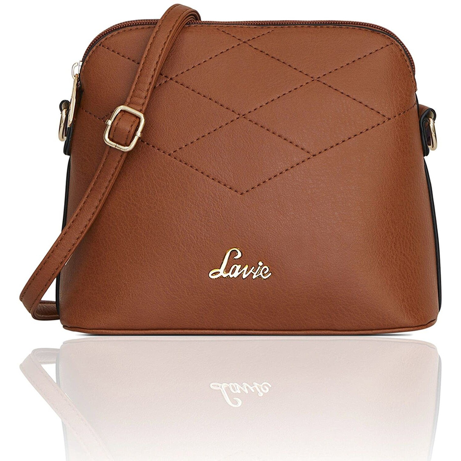 Lavie Women's Marma Zig Zag Sling Bag (Tan)
