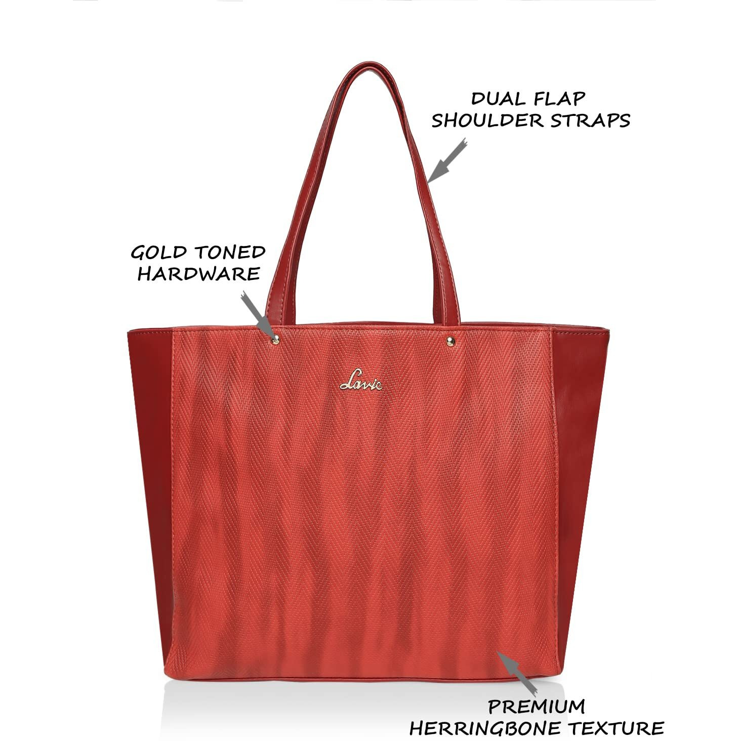 Lavie Women's Malnov Tote Handbag (Red)