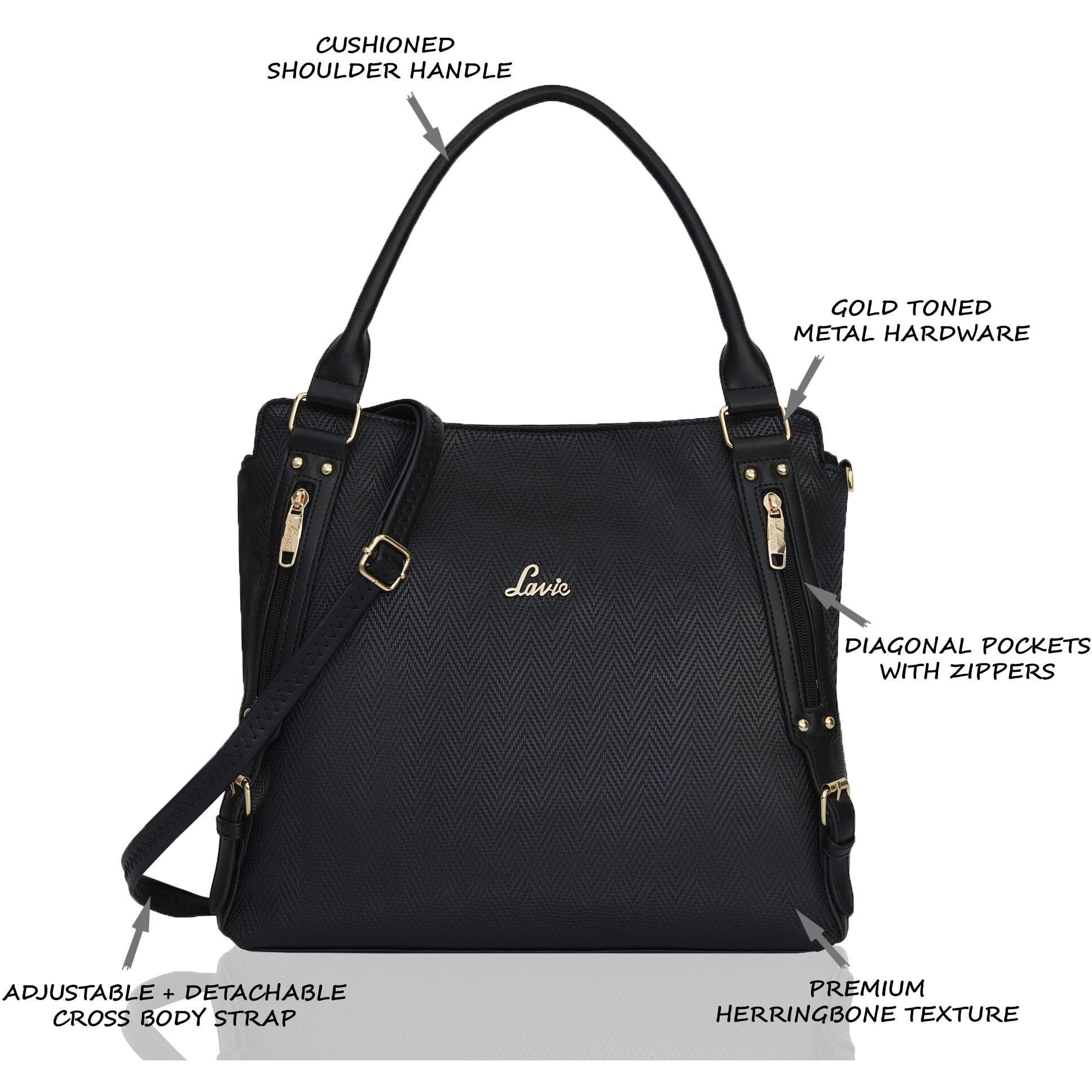 Lavie Women's Handbag (Black)