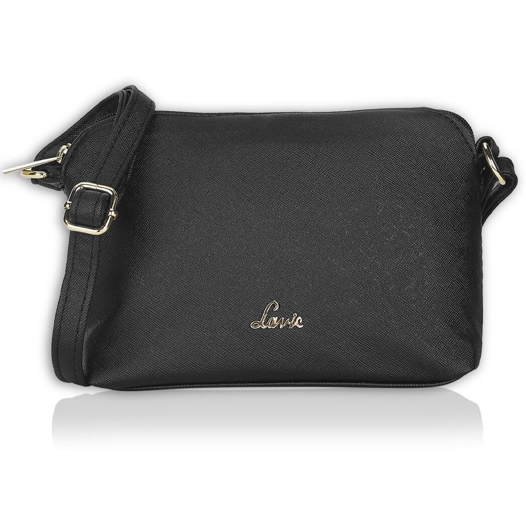 Lavie Moritz Women's Cross body Sling (Jet Black) (SDBR876019N3)