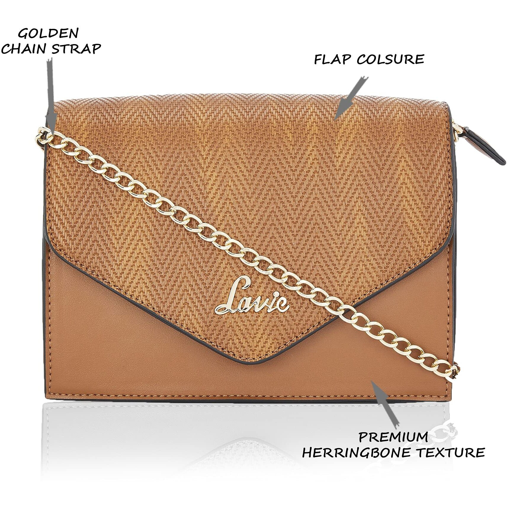 Lavie MORITZ Women's Sling bag with No (TAN)