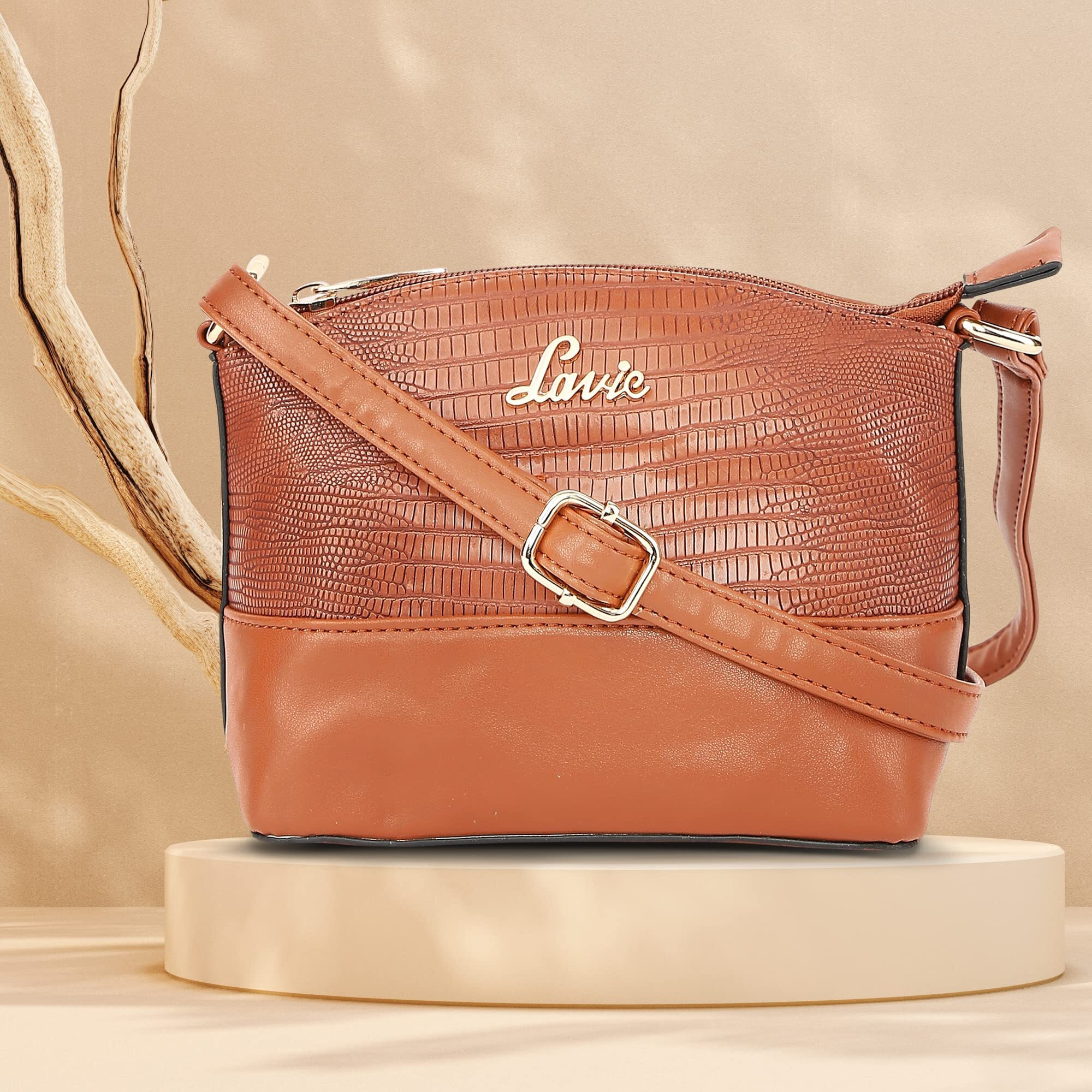 Lavie Rigel Women's Sling Bag (Tan)