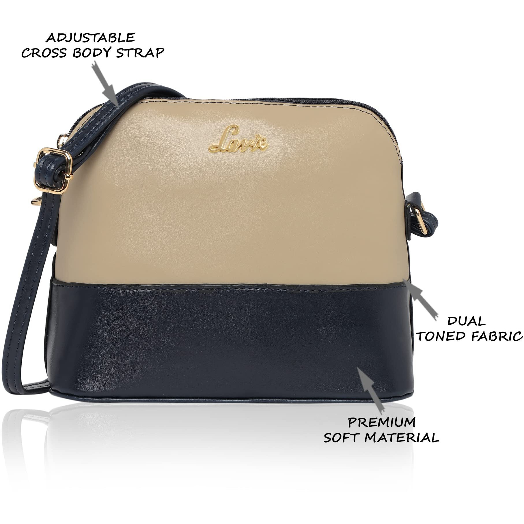 Lavie Rigel Women's Sling Bag (Navy)