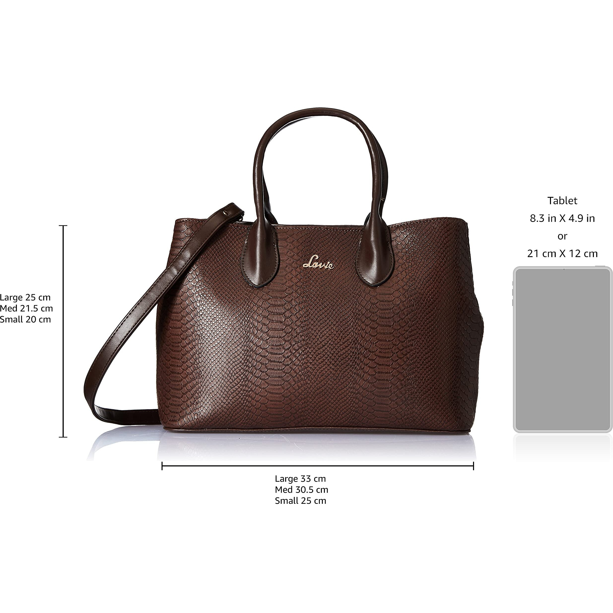 Lavie Women's Handbag (Choco Brown)