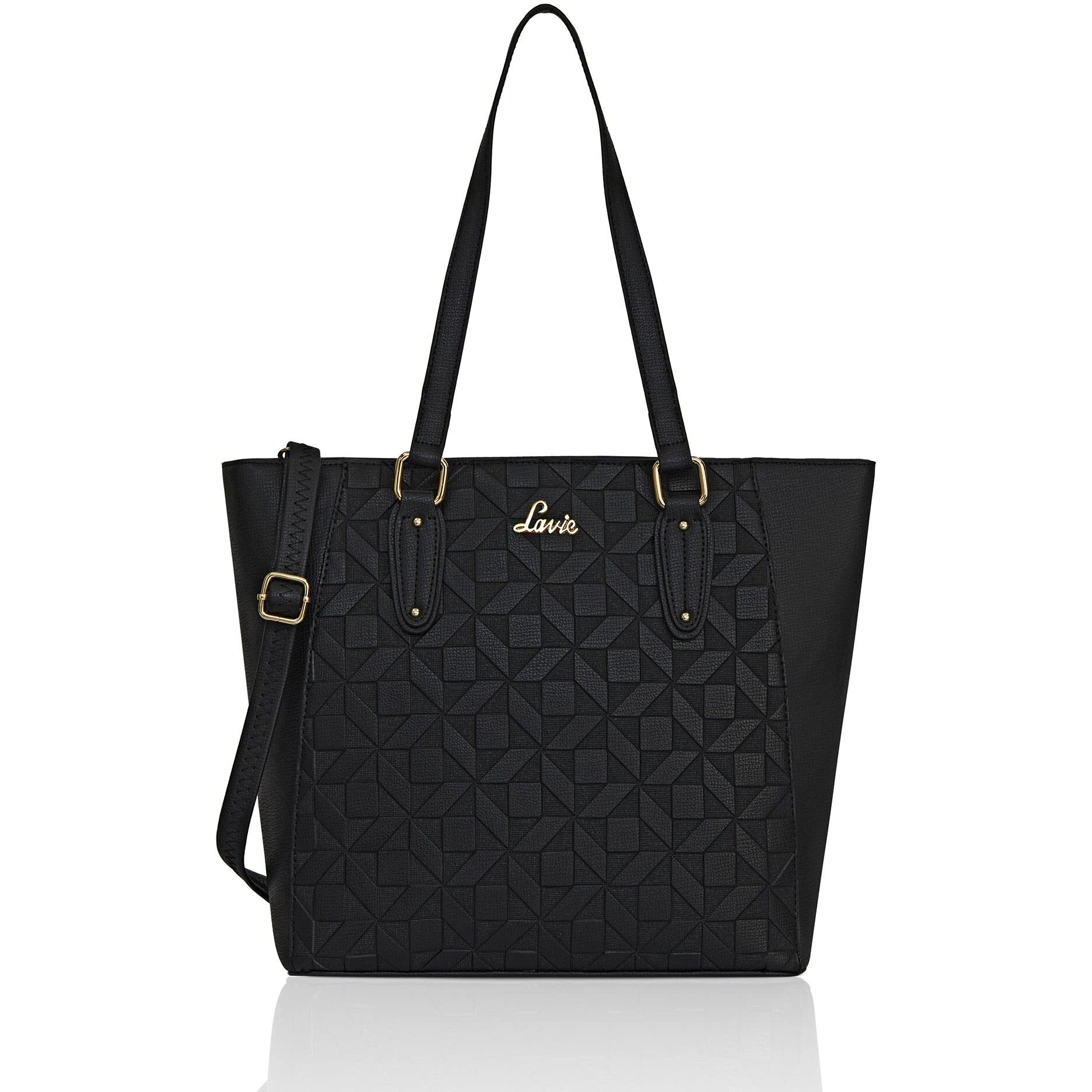 Lavie Zarya Women's Tote Bag with No (Black)