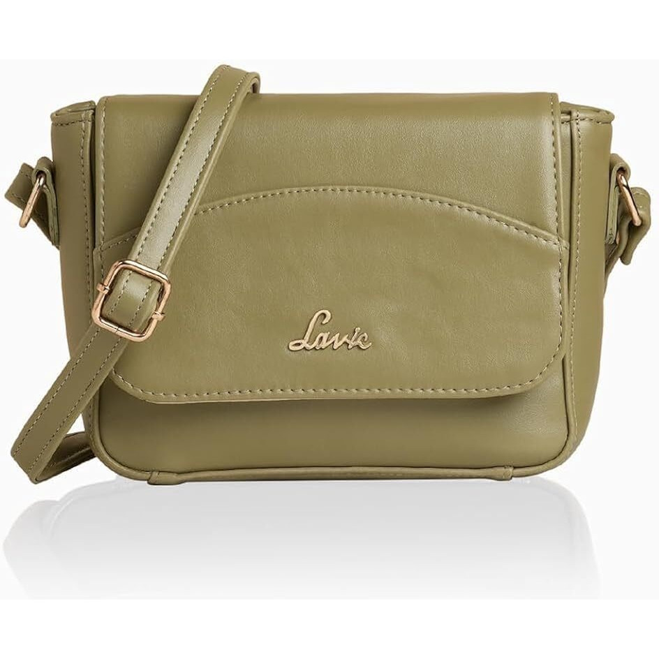 Lavie Women's Sling Bag (Olive Green)