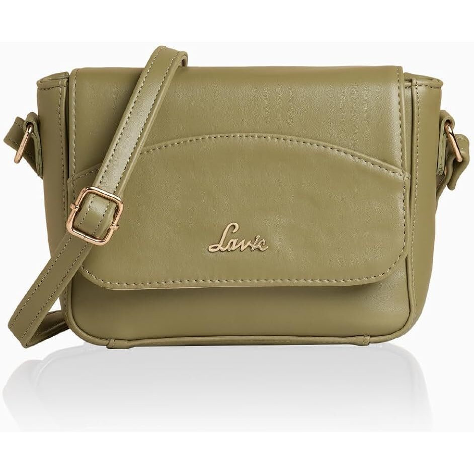 Lavie Women's Sling Bag (Olive Green)