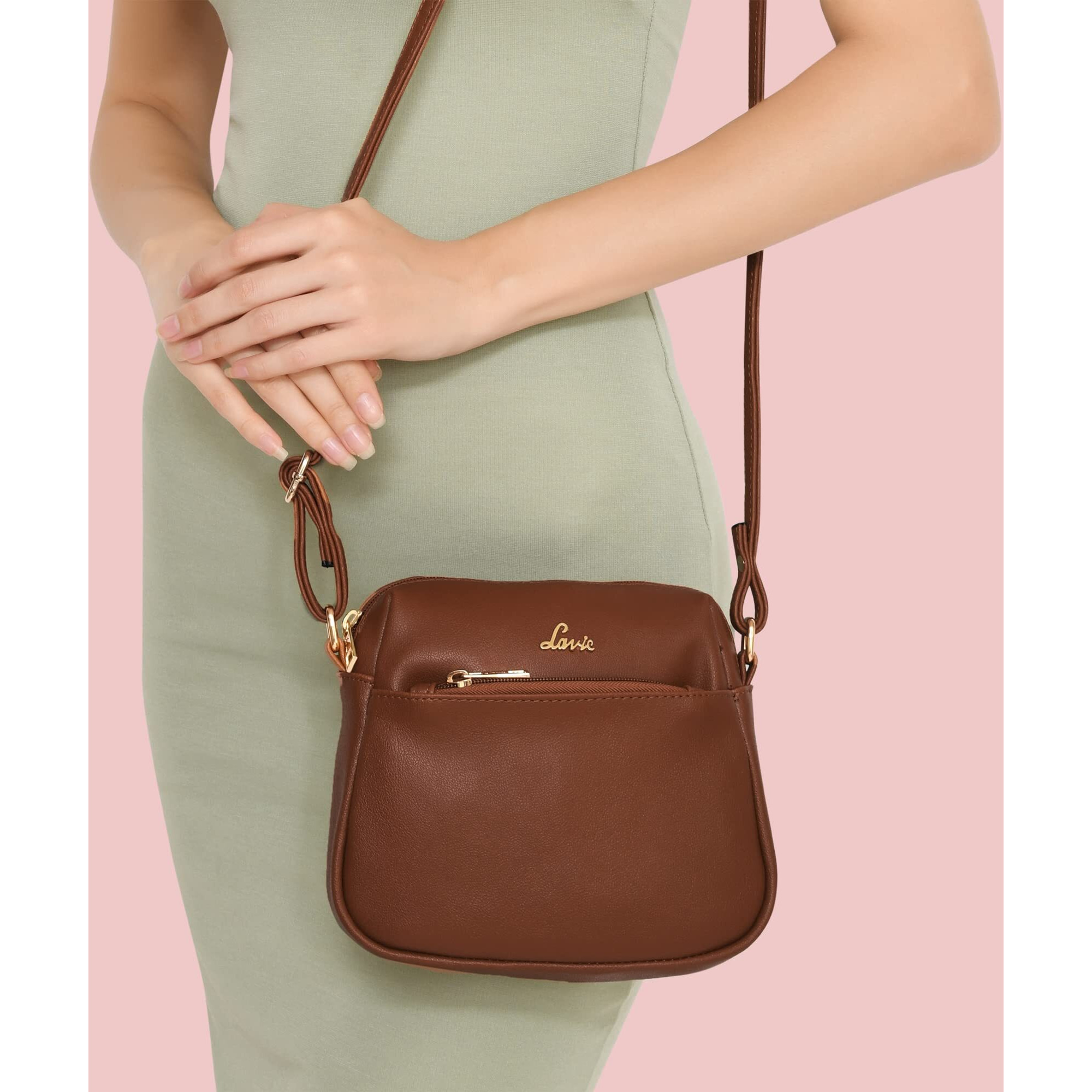 Lavie Women's Sling Bag (Tan)