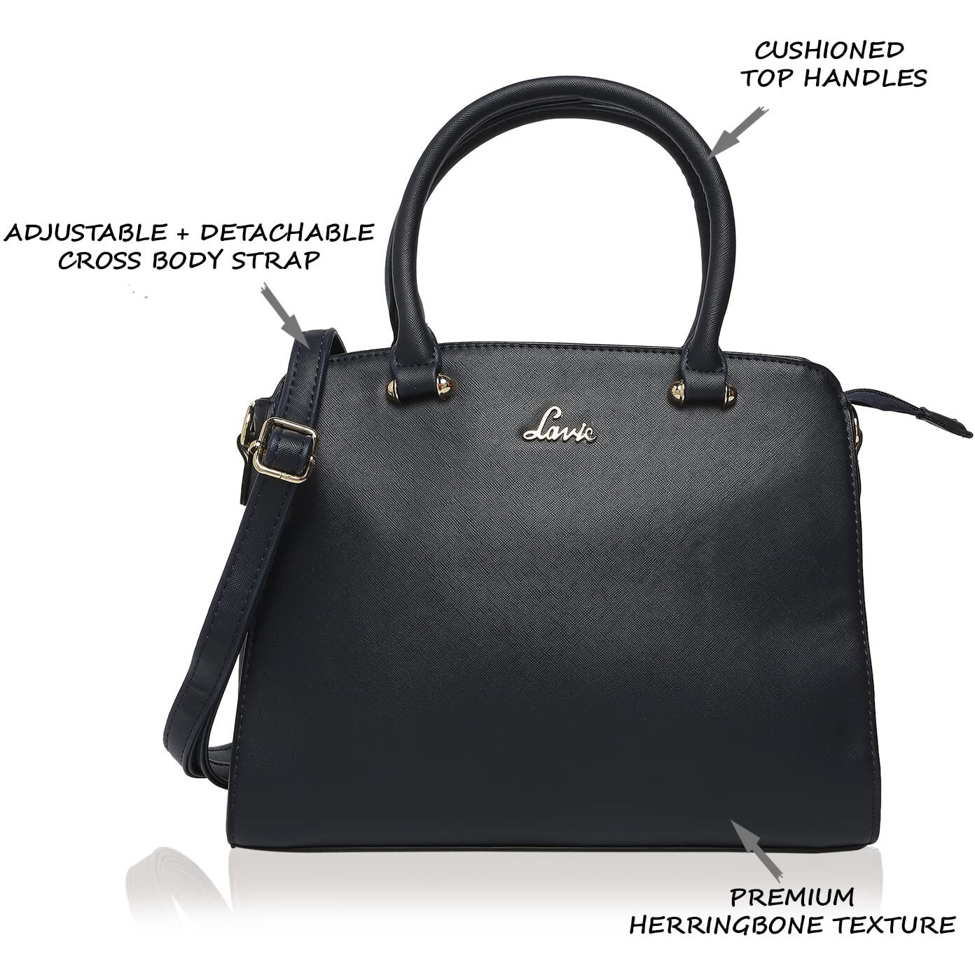 Lavie Women's Handbag (Navy Blue)