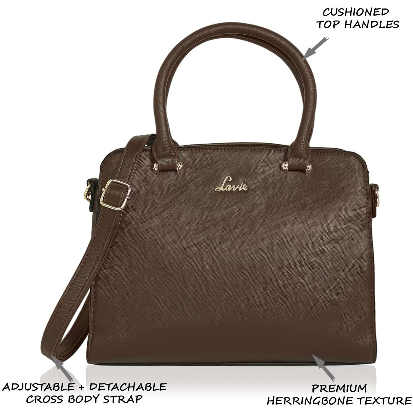 Lavie Women's Handbag (Brown)