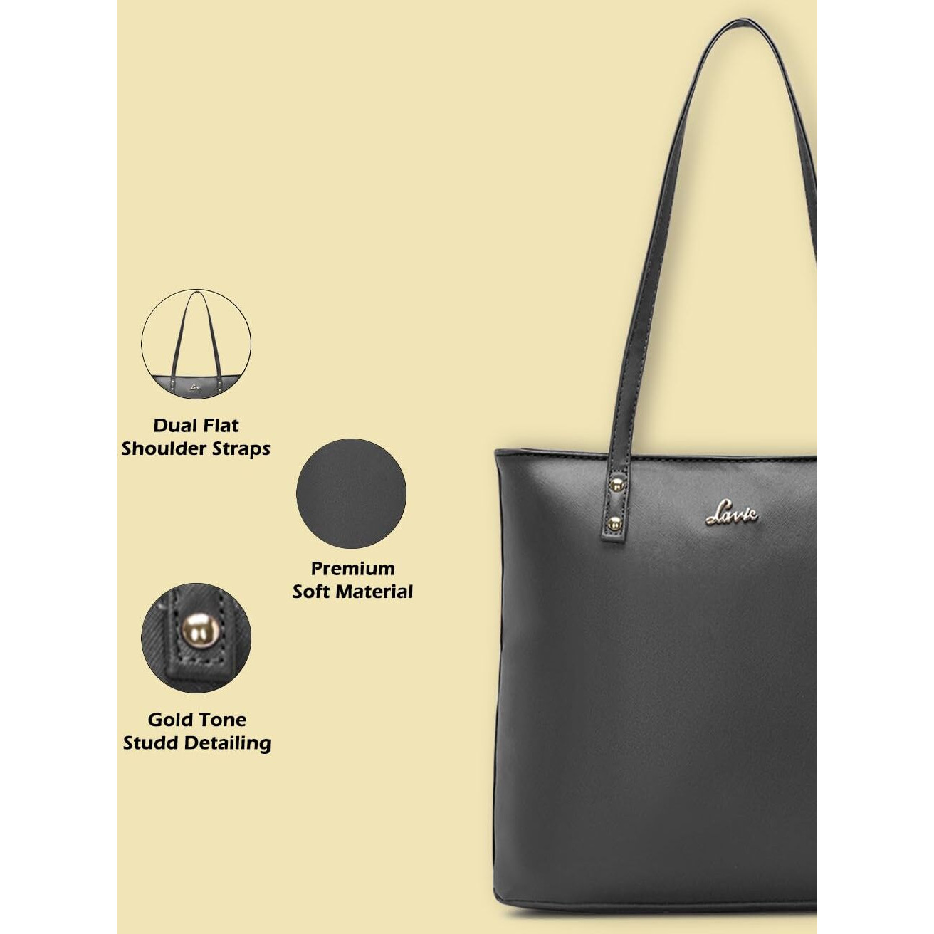 Lavie Pavo Women's Tote Bag (Black)