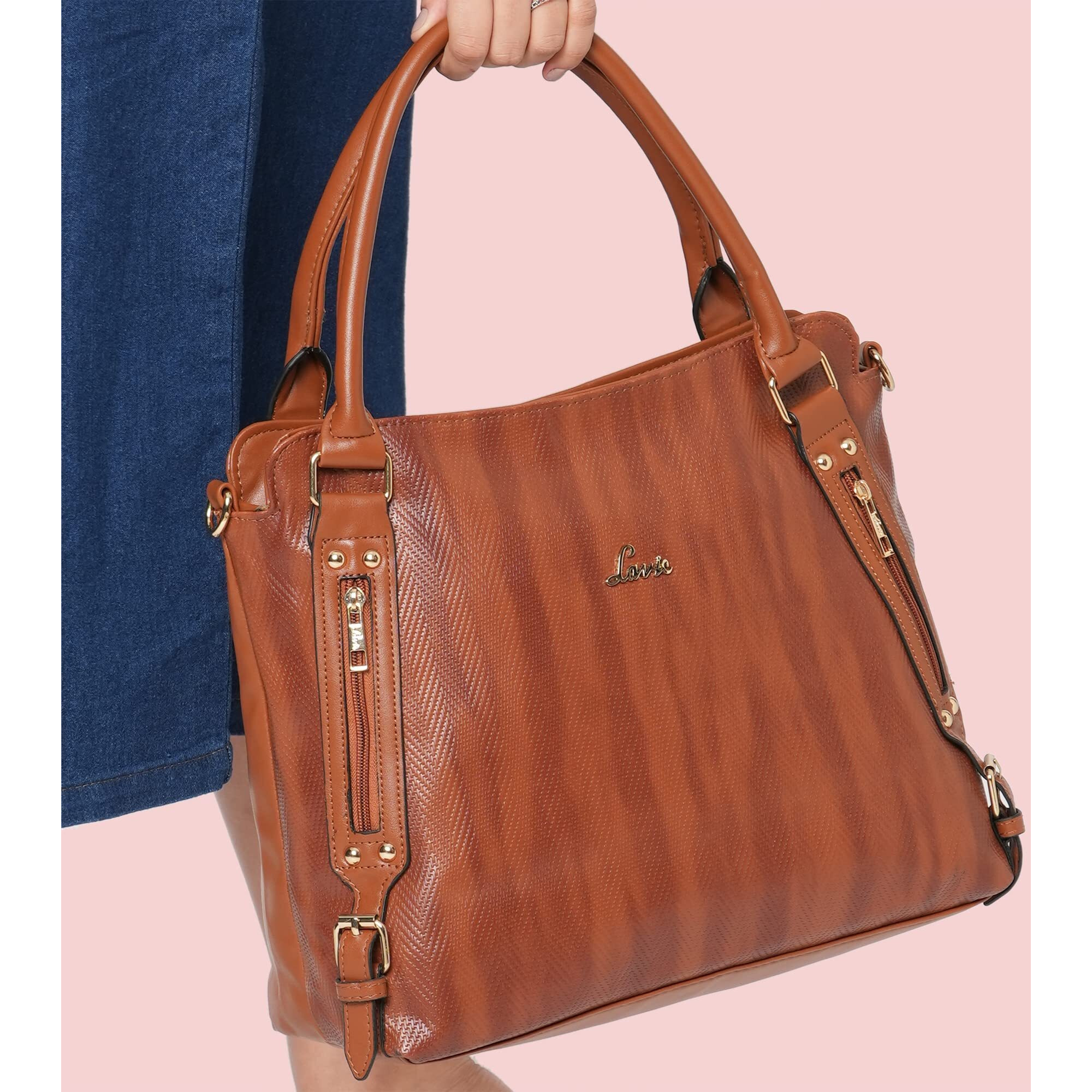 Lavie Faroe Women's Large Satchel (Tan)