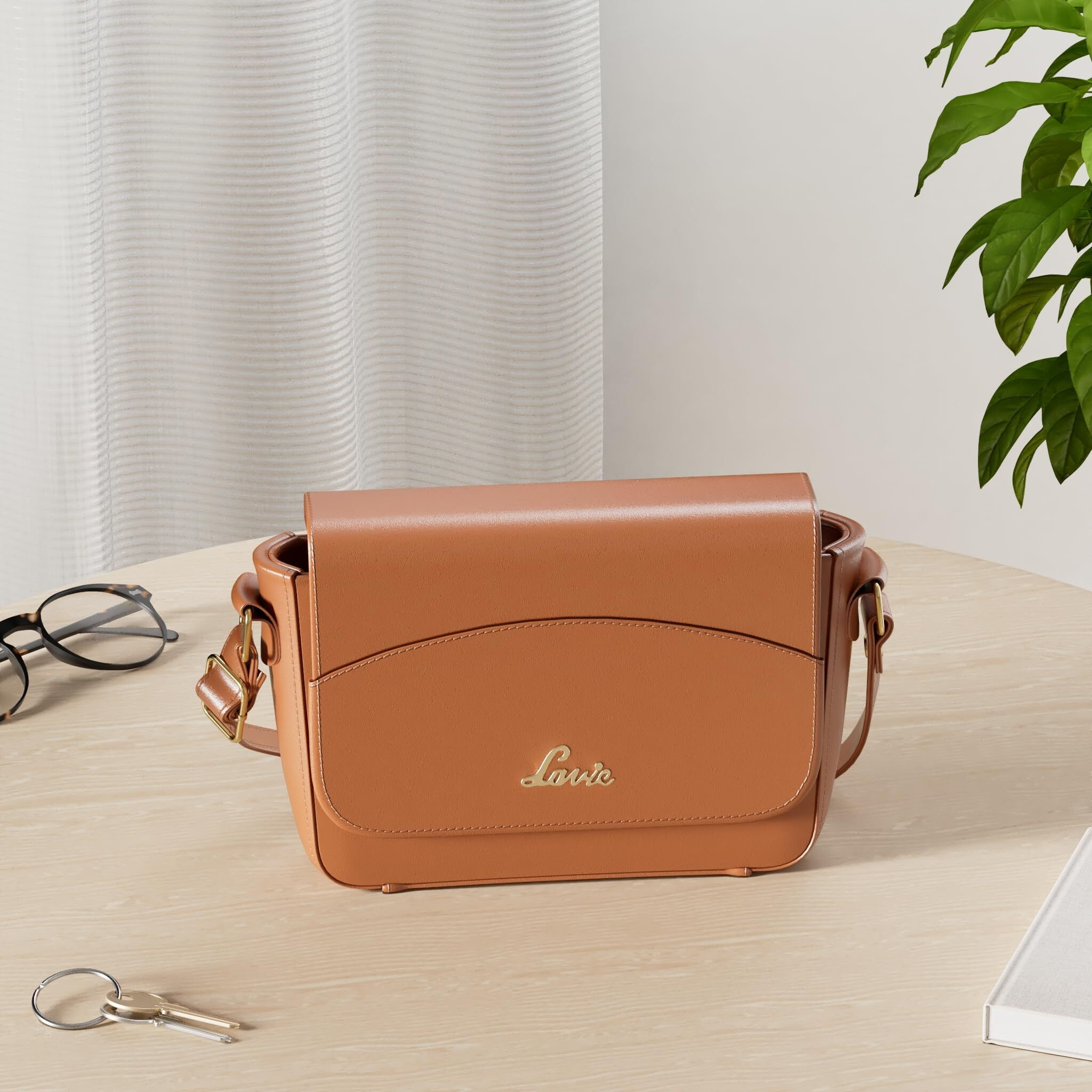Lavie Women's Sling Bag (Tan Brown)