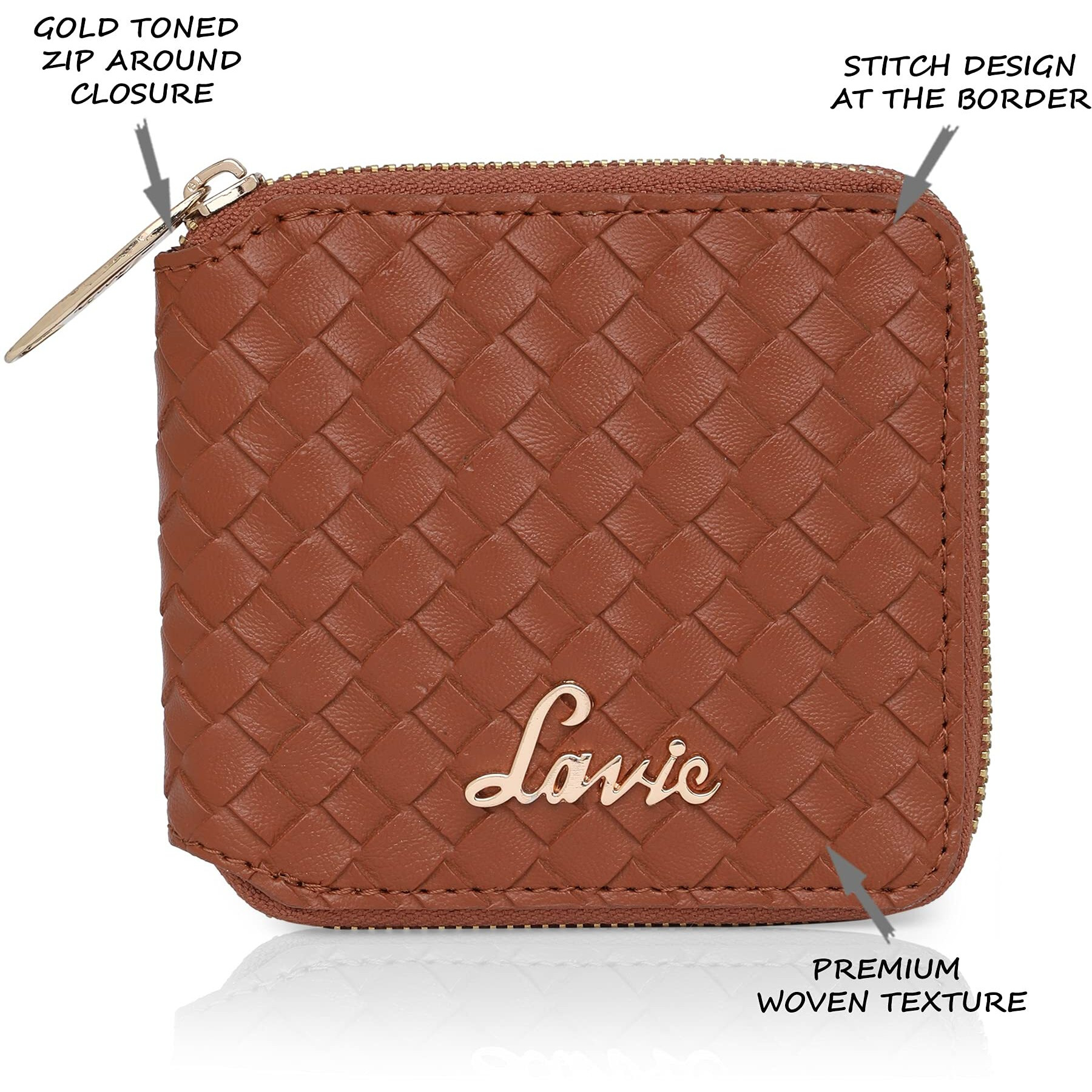 Lavie Tan Faux Leather Women's Wallet (WIGJ263042N2)