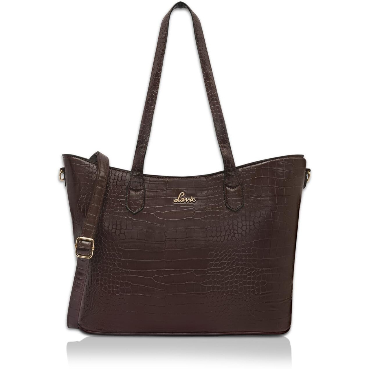 Lavie HAILON LG TOTE BAG - LADIES HANDBAG, CHOCO