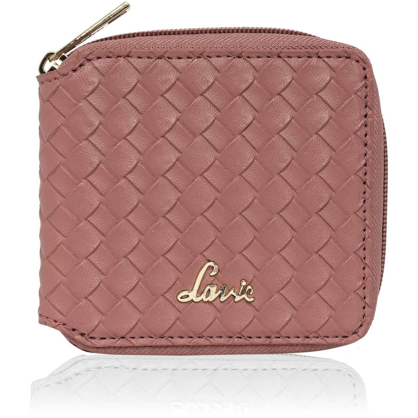 Lavie Women's Bot Pro Compact Zip Around Wallet D Pink Ladies Purse Handbag