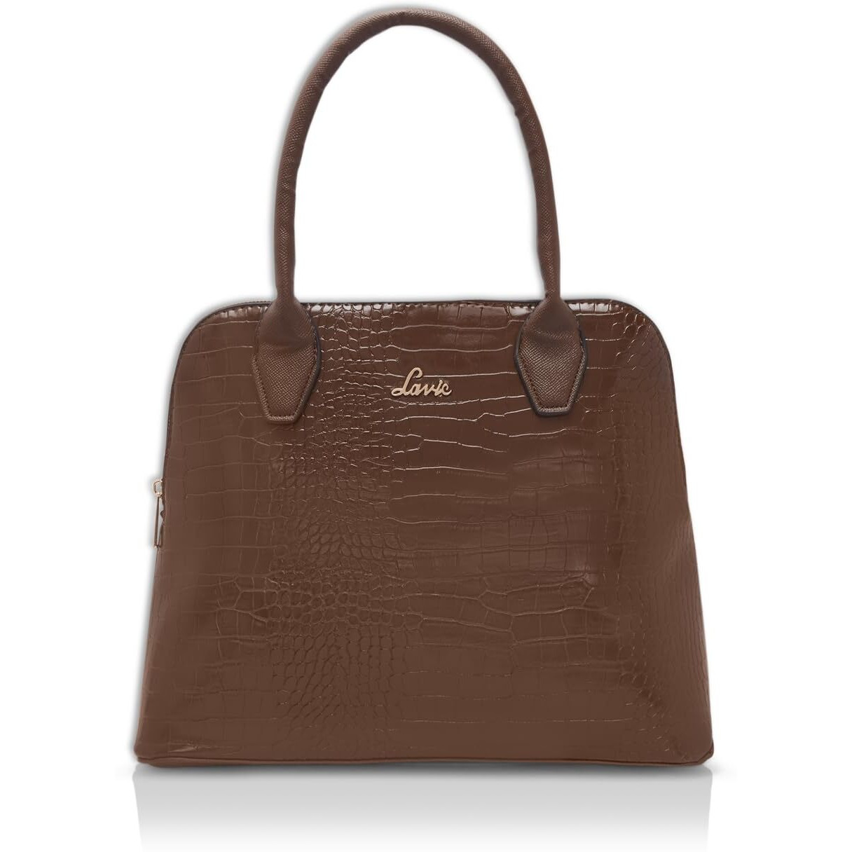 Lavie Mimi Women's Large Dome Satchel Handbag (Brown)