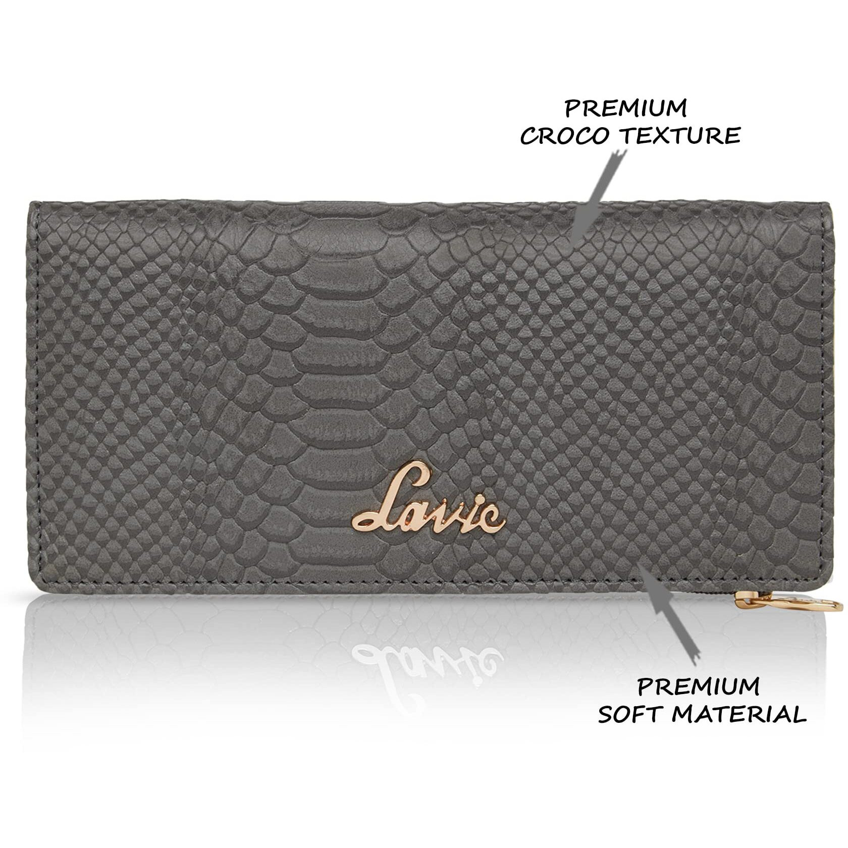 Lavie Women's Large 2 Fold Wallet | Ladies Purse Handbag