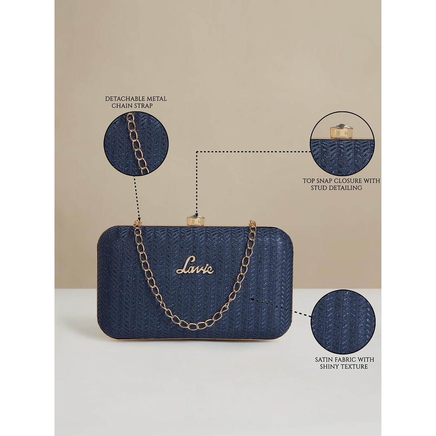 Lavie Sparkle Framed Women's Clutch