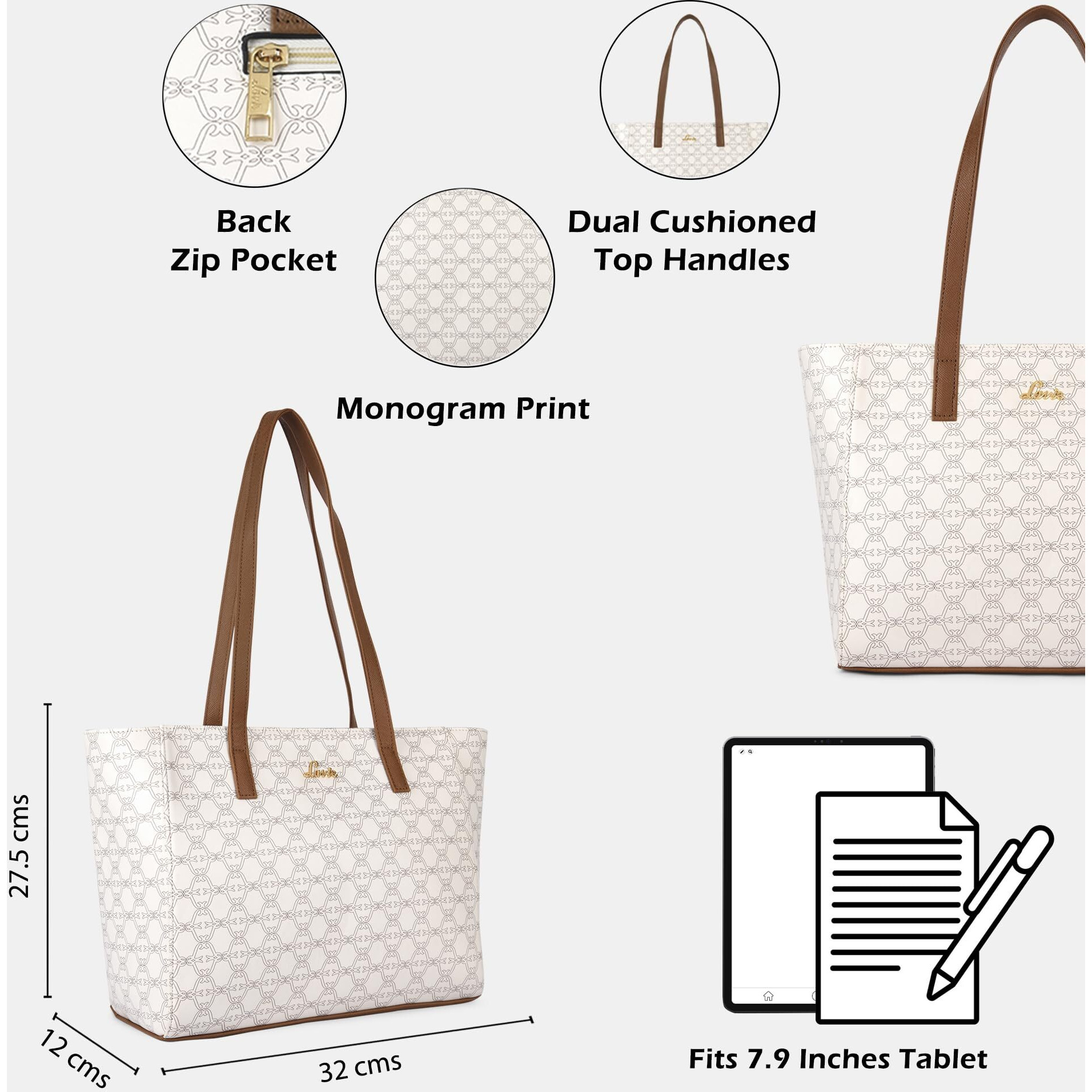 Lavie Women's Mono Betula Large Tote Bag | Ladies Purse Handbag