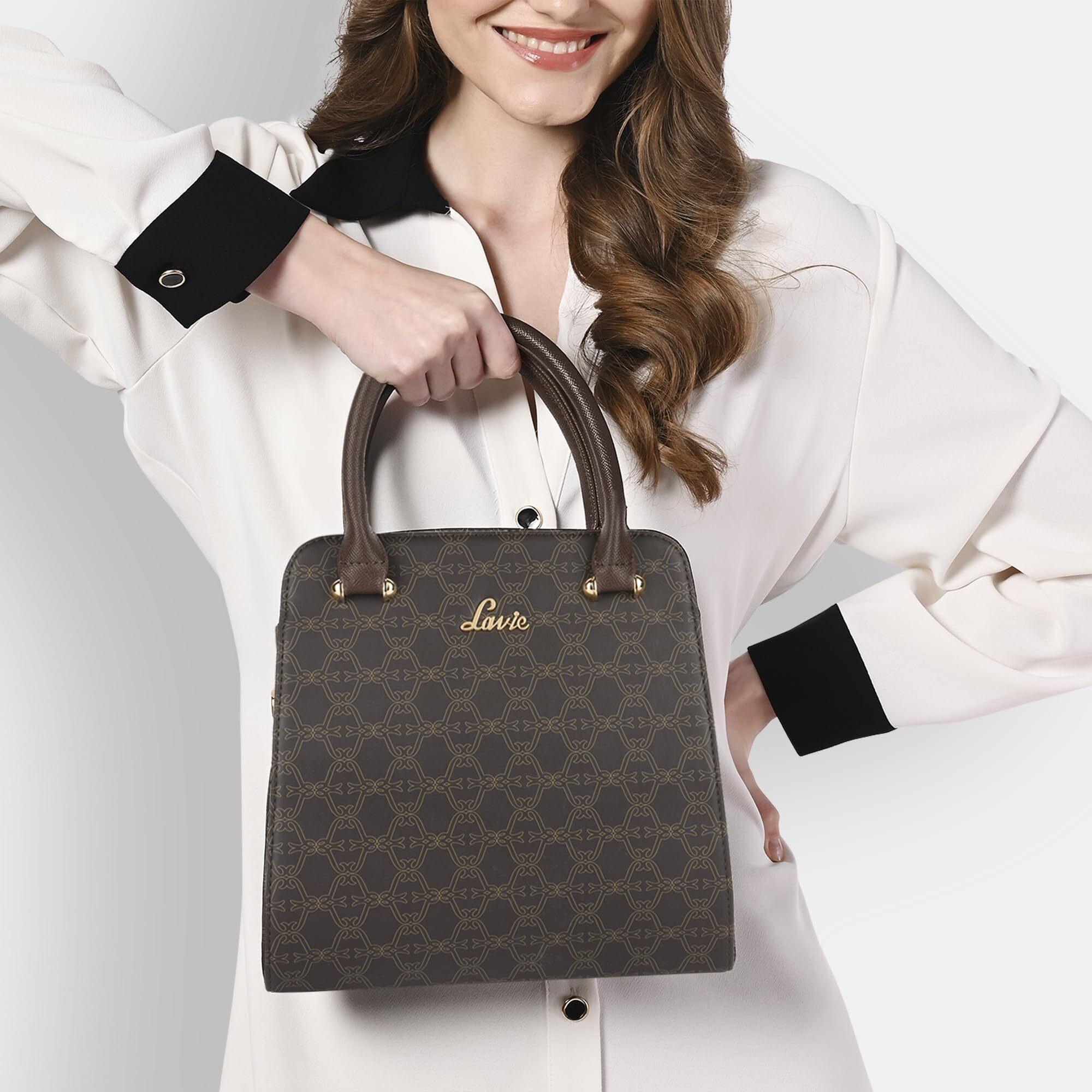 Lavie Women's Mono Ushawu Small Satchel Bag | Ladies Purse Handbag