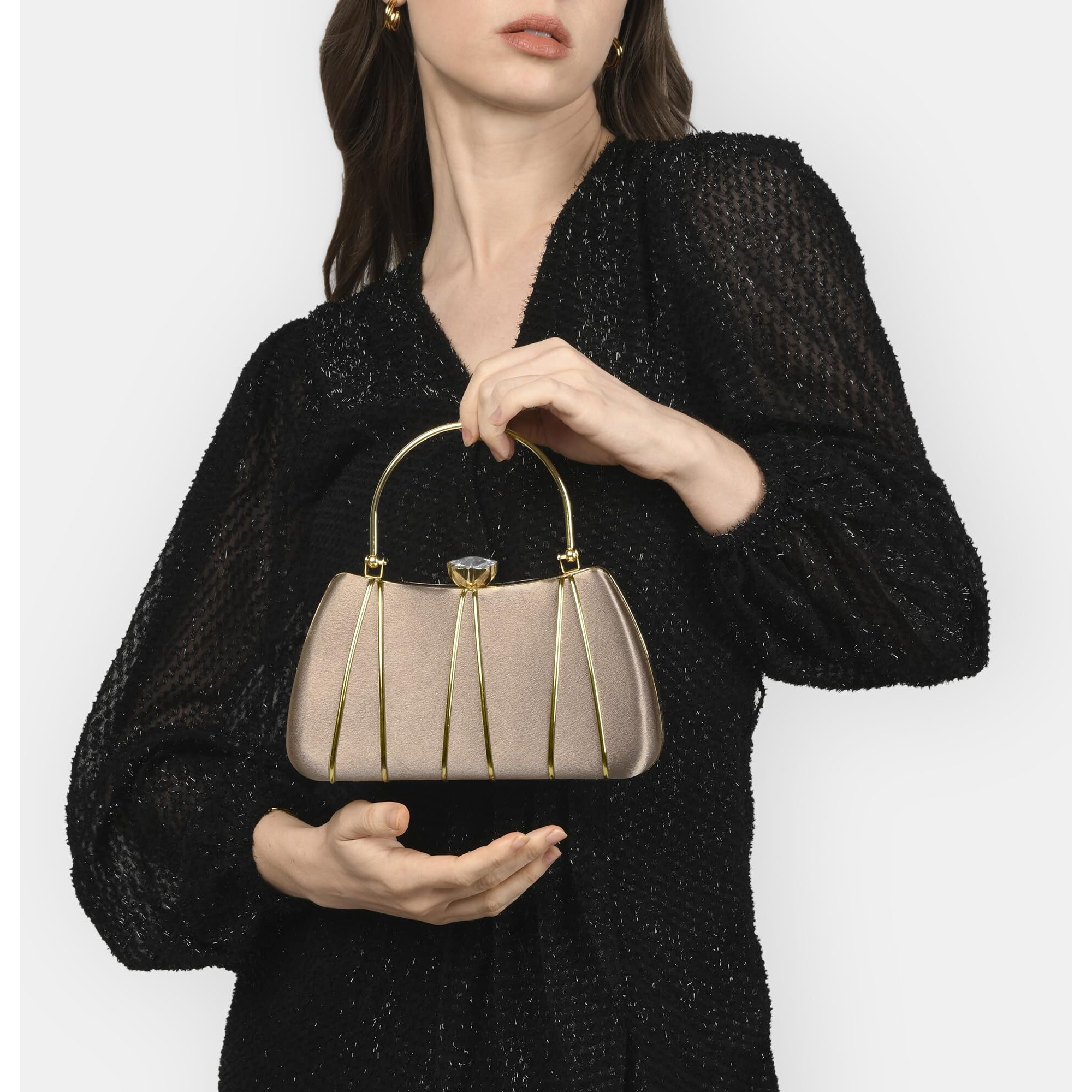 Lavie Women's Star Framed Clutch | Ladies Purse Handbag