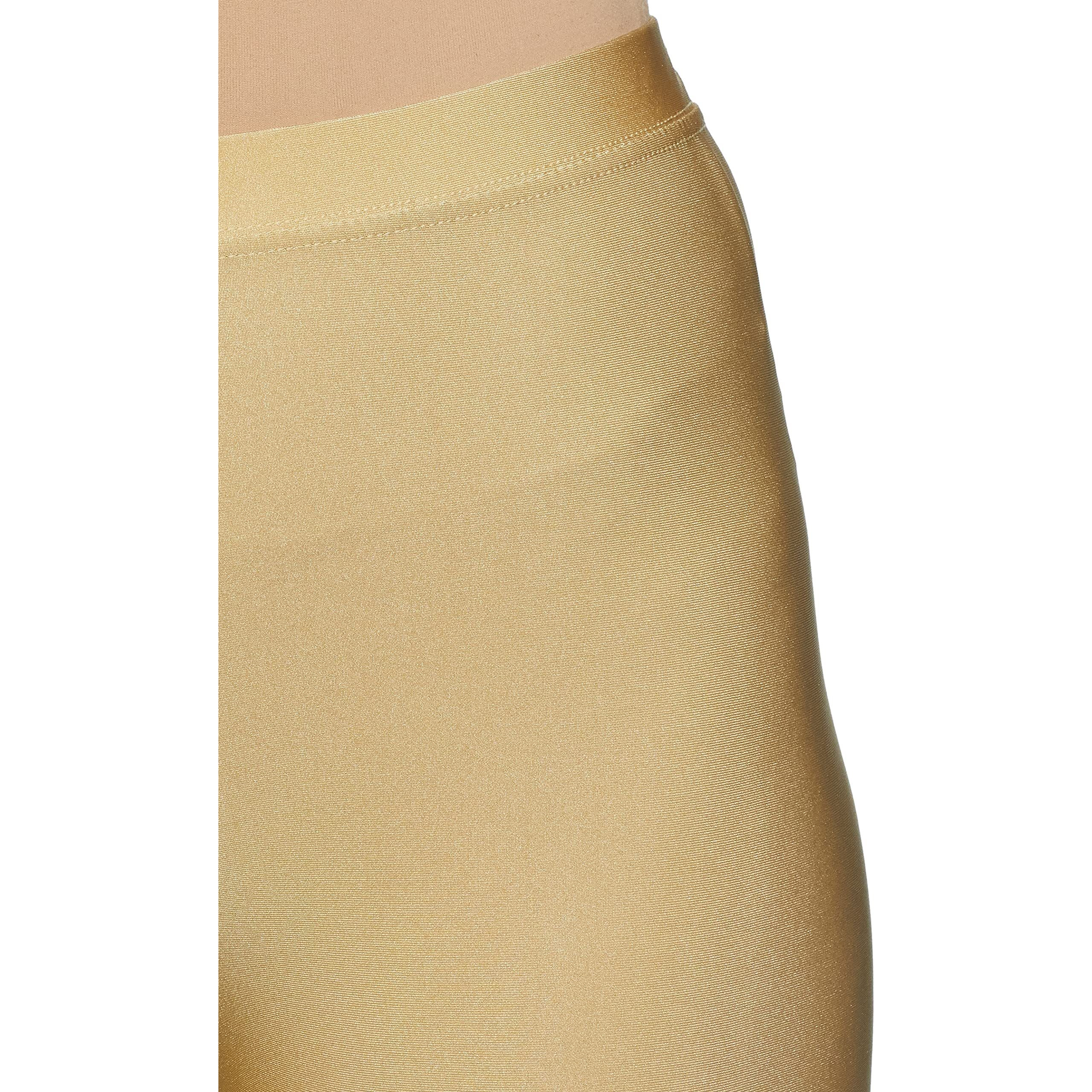 Max Women's Regular Fit Gold Leggings XL