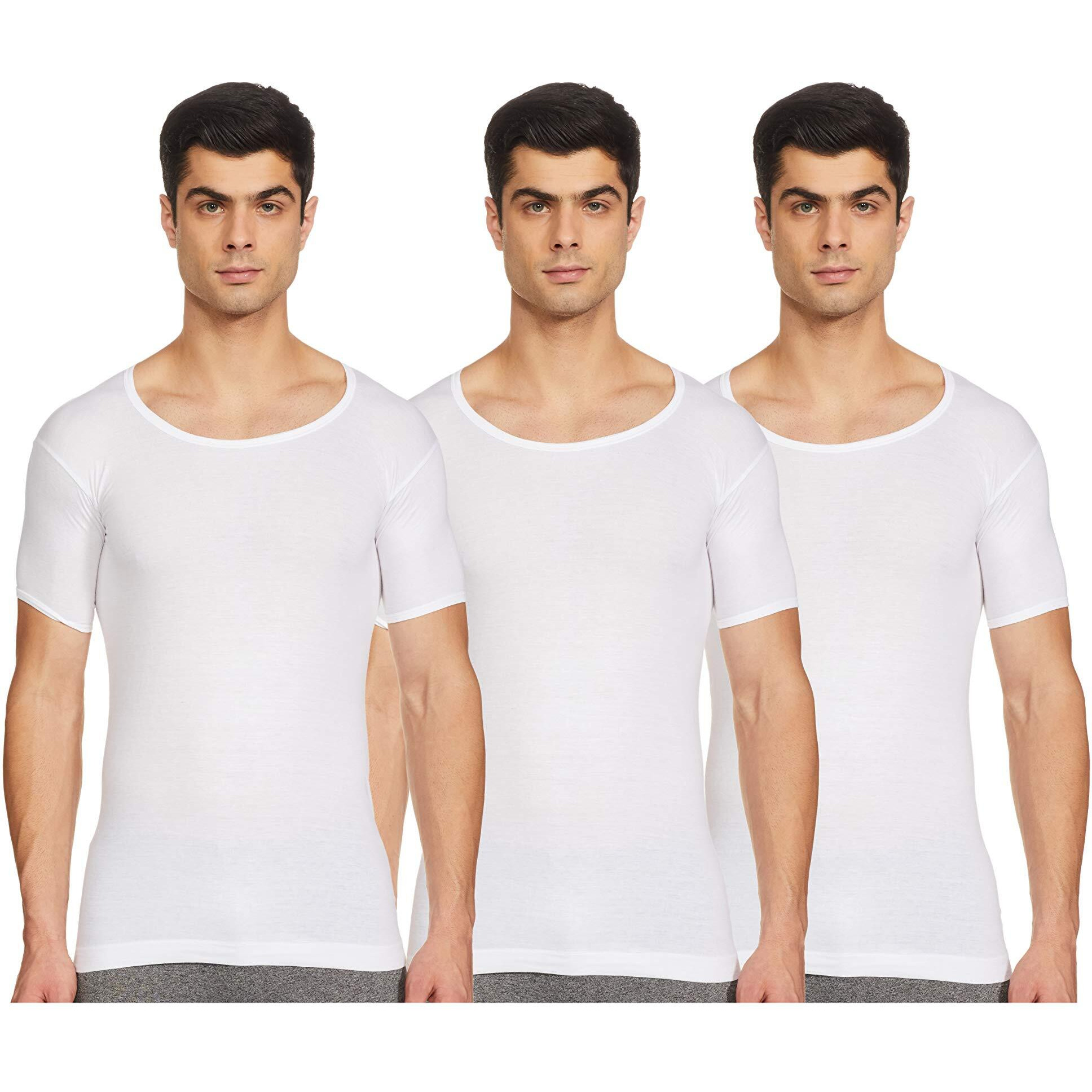 Rupa Jon Men's (Jn Regular Fit Vest Rns_White_2Xl)